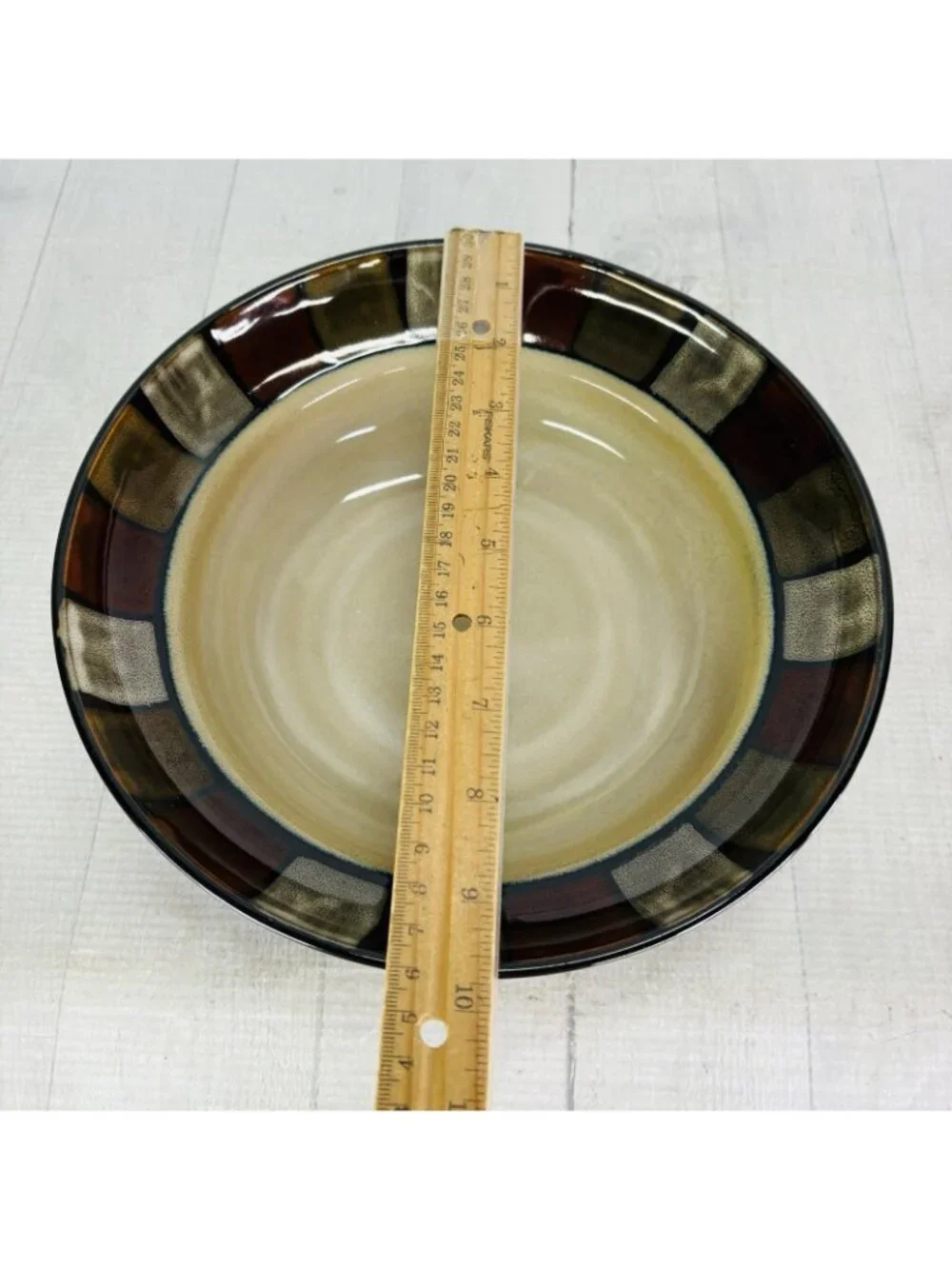 Pfaltzgraff TAOS Earth Tone Browns Earthenware 9.5